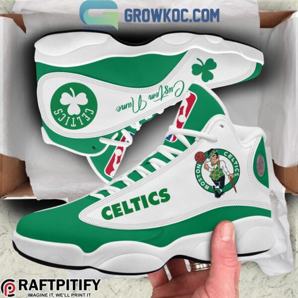 Tubopro Boston Celtics AJ13 Sneakers Shoes For Men And Women - Image 3