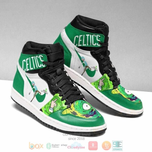 Tubopro Boston Celtics NBA AJ1 High Sneakers Shoes For Men And Women