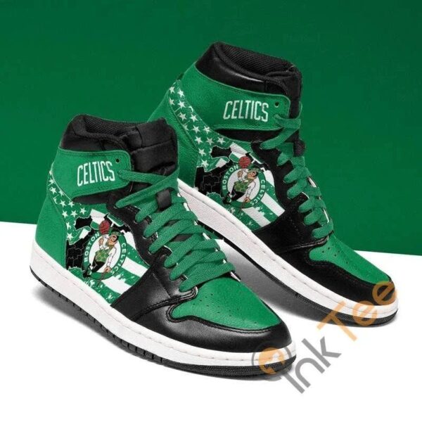 Tubopro Boston Celtics NBA AJ1 High Sneakers Shoes For Men And Women