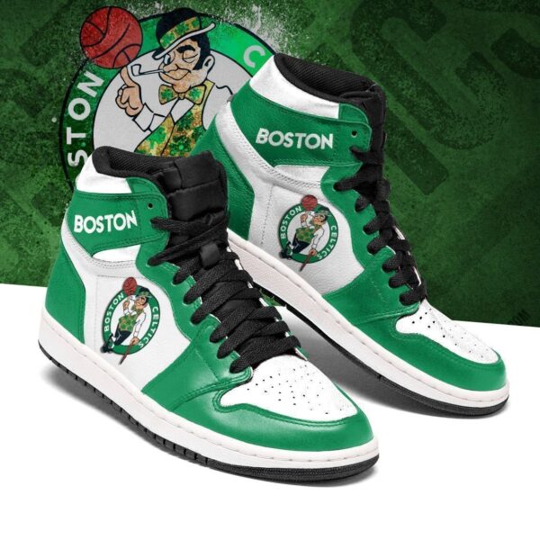 Tubopro Boston Celtics NBA AJ1 High Sneakers Shoes For Men And Women