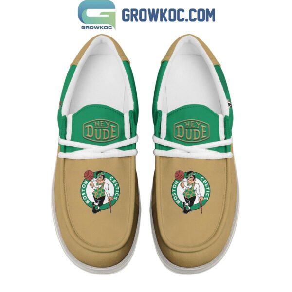 Tubopro Boston Celtics Personalized Hey Dude Shoes For Men And Women - Image 5
