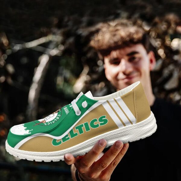 Tubopro Boston Celticss Hey Dude Shoes For Men And Women - Image 3