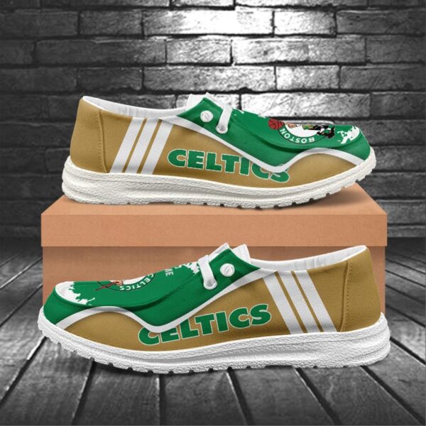 Tubopro Boston Celticss Hey Dude Shoes For Men And Women - Image 5