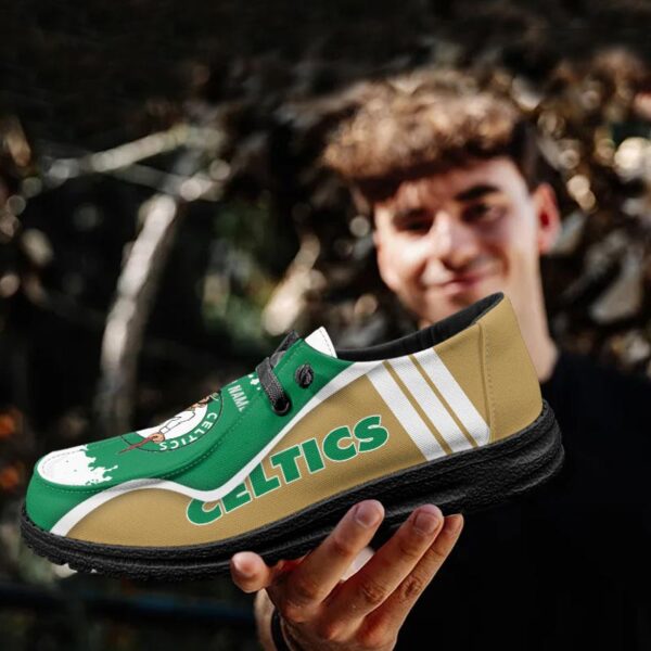 Tubopro Boston Celticss Hey Dude Shoes For Men And Women - Image 4