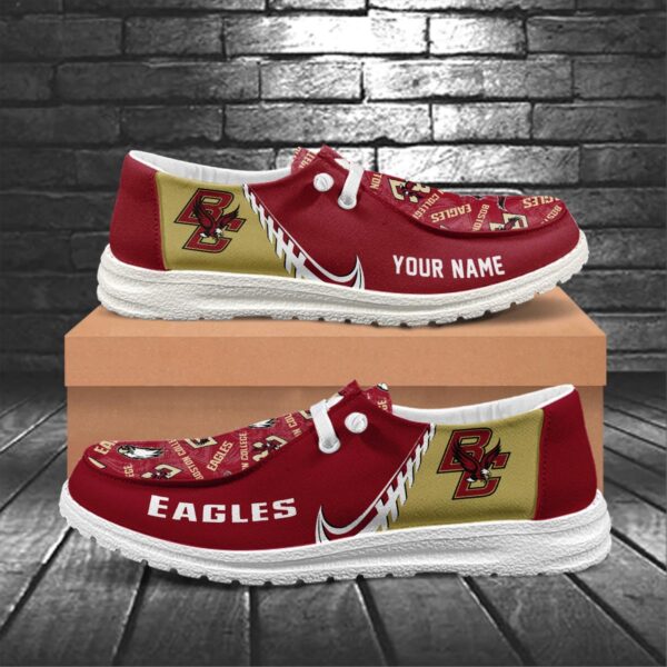 Tubopro Boston College Eagles Hey Dude Shoes For Men And Women - Image 5