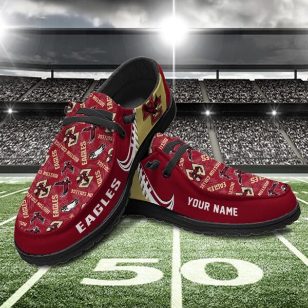 Tubopro Boston College Eagles Hey Dude Shoes For Men And Women - Image 2