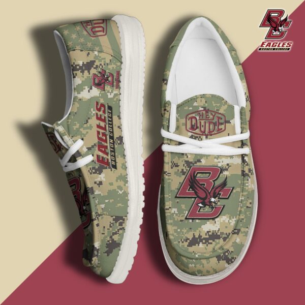 Tubopro Boston College Eagles Personalized Hey Dude Shoes For Men And Women