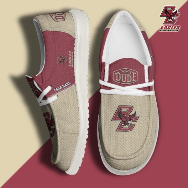 Tubopro Boston College Eagles Personalized Hey Dude Shoes For Men And Women
