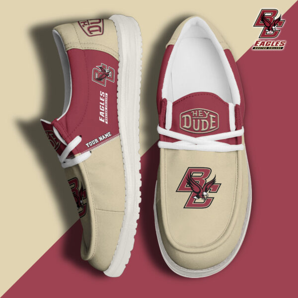 Tubopro Boston College Eagles Personalized Hey Dude Shoes For Men And Women - Image 2
