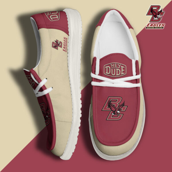 Tubopro Boston College Eagles Personalized Hey Dude Shoes For Men And Women
