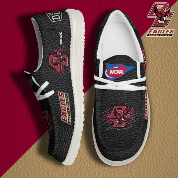 Tubopro Boston College Eagles Personalized Hey Dude Shoes For Men And Women