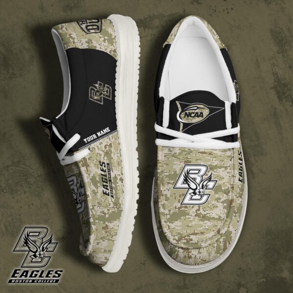 Tubopro Boston College Eagles Personalized Hey Dude Shoes For Men And Women