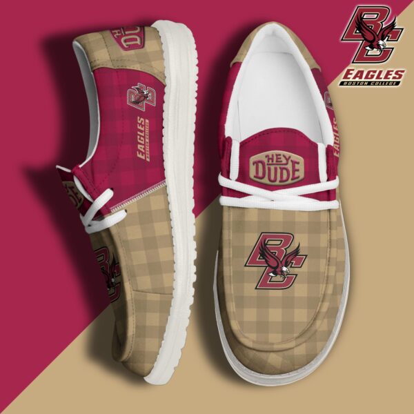 Tubopro Boston College Eagles Personalized Hey Dude Shoes For Men And Women