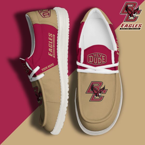 Tubopro Boston College Eagles Personalized Hey Dude Shoes For Men And Women