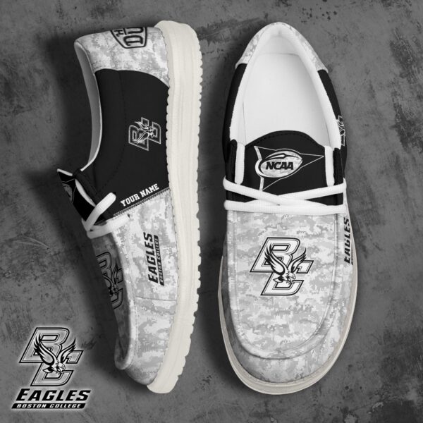 Tubopro Boston College Eagles Personalized Hey Dude Shoes For Men And Women