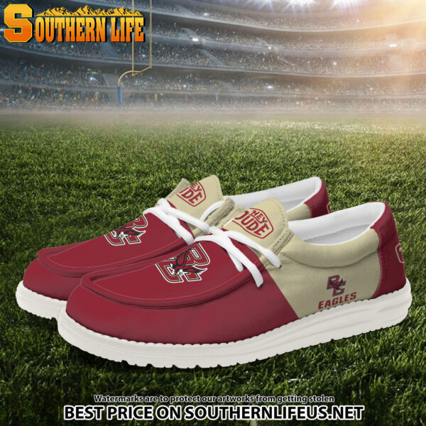 Tubopro Boston College Eagles Personalized Hey Dude Shoes For Men And Women - Image 2