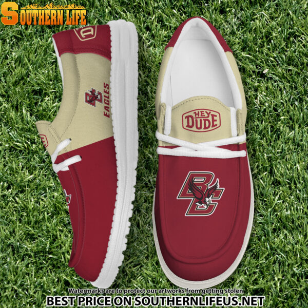 Tubopro Boston College Eagles Personalized Hey Dude Shoes For Men And Women