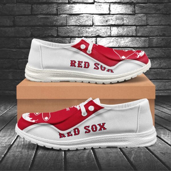 Tubopro Boston Red Sox Hey Dude Shoes For Men And Women - Image 5