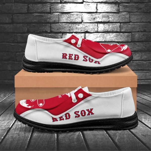 Tubopro Boston Red Sox Hey Dude Shoes For Men And Women - Image 6