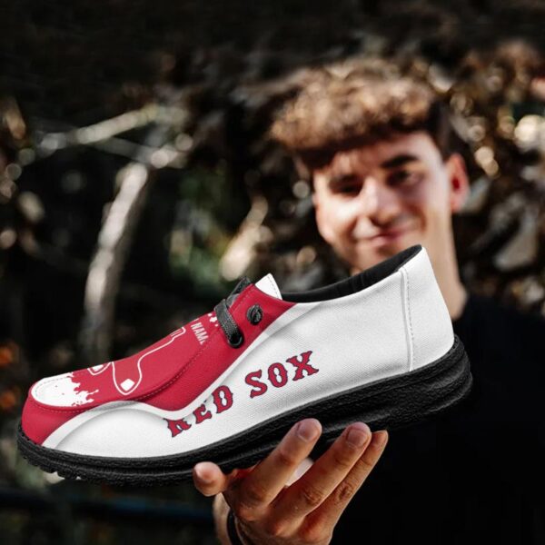 Tubopro Boston Red Sox Hey Dude Shoes For Men And Women - Image 4