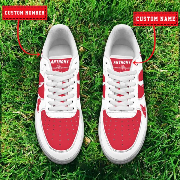 Tubopro Boston Red Sox MLB Air Low-Top Sneakers Shoes For Men And Women - Image 2