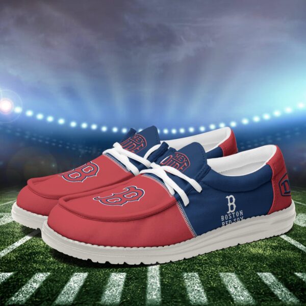 Tubopro Boston Red Sox Personalized Hey Dude Shoes For Men And Women - Image 4