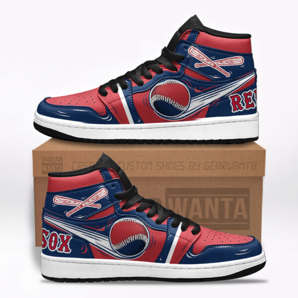 Tubopro Bostons Red Sox AJ1 High Sneakers Shoes For Men And Women