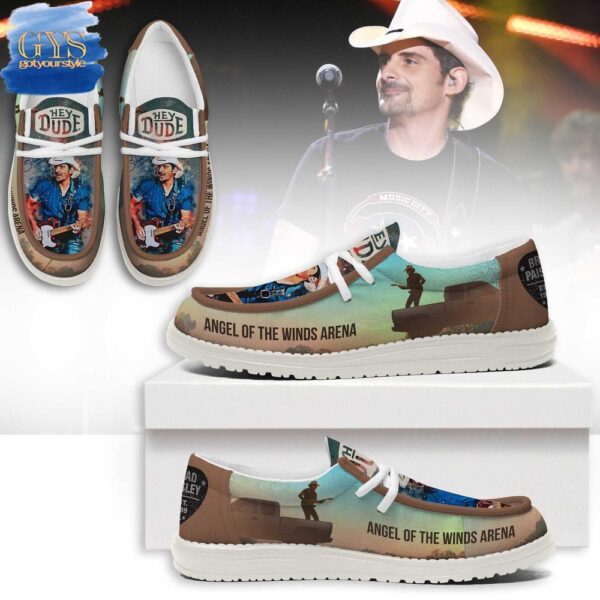 Tubopro Brad Paisley Personalized Hey Dude Shoes For Men And Women