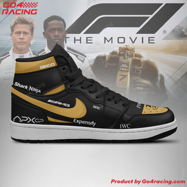 Tubopro Brad Pitt Signature AJ1 High Sneakers Shoes For Men And Women - Image 3