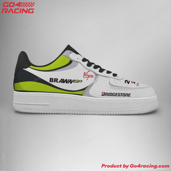 Tubopro Brawn GP Formula Air Low-Top Sneakers Shoes For Men And Women - Image 2