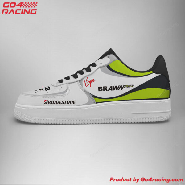 Tubopro Brawn GP Formula Air Low-Top Sneakers Shoes For Men And Women - Image 3