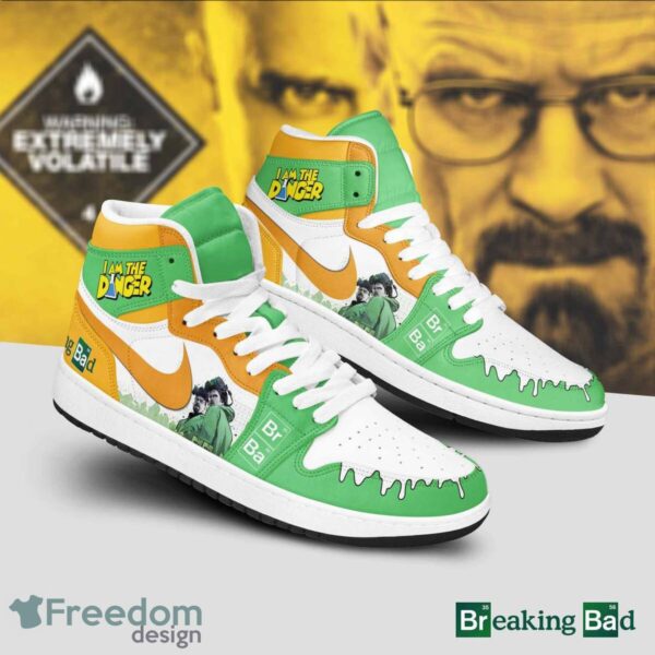 Tubopro Breaking Bad AJ1 High Sneakers Shoes For Men And Women - Image 2