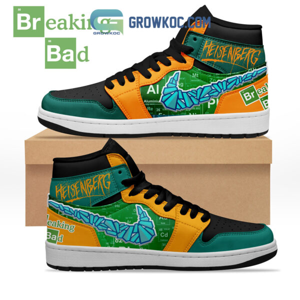 Tubopro Breaking Bad Fan Love AJ1 High Sneakers Shoes For Men And Women