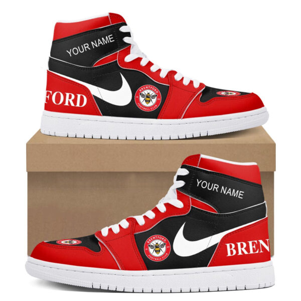 Tubopro Brentford AJ1 High Sneakers Shoes For Men And Women - Image 2