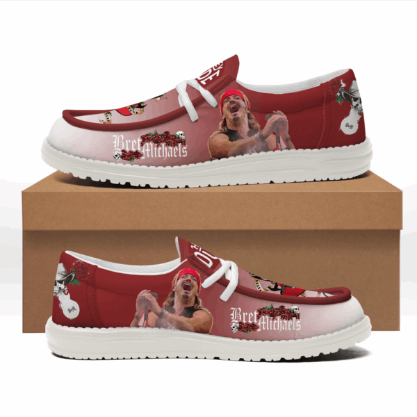 Tubopro Bret Michaels Personalized Hey Dude Shoes For Men And Women - Image 3