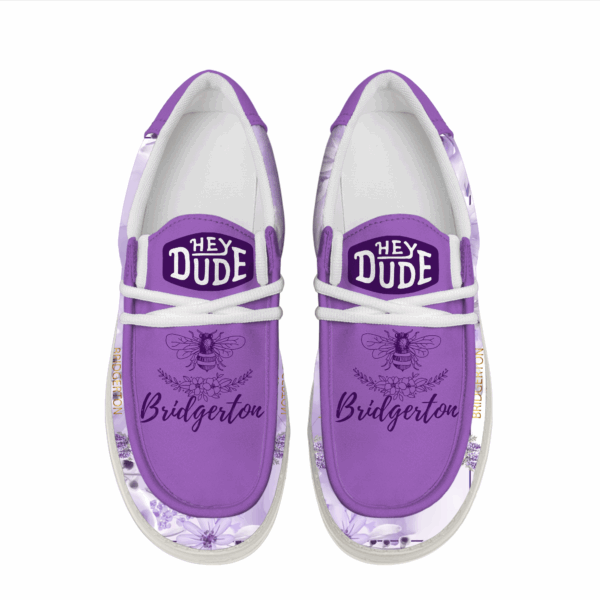 Tubopro Bridgerton Personalized Hey Dude Shoes For Men And Women - Image 2