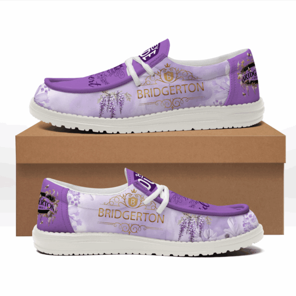 Tubopro Bridgerton Personalized Hey Dude Shoes For Men And Women - Image 3