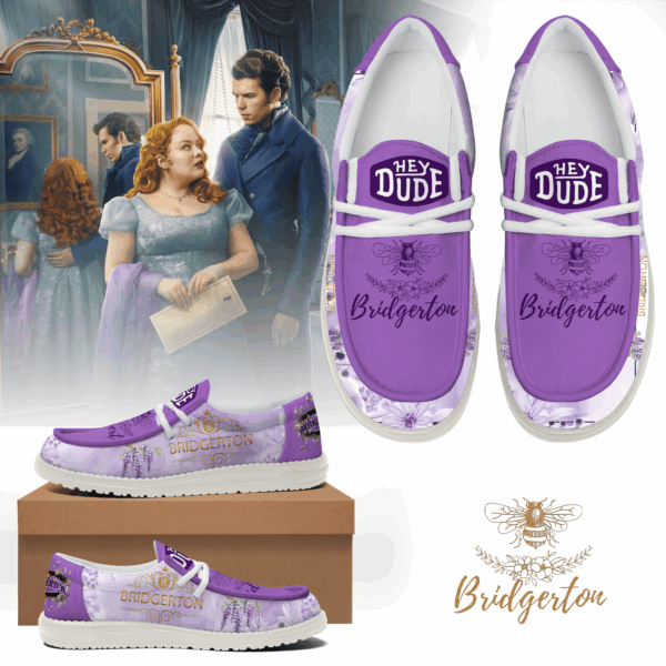 Tubopro Bridgerton Personalized Hey Dude Shoes For Men And Women