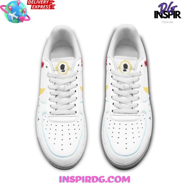 Tubopro Bridgeton Bee White Air Low-Top Sneakers Shoes For Men And Women - Image 2