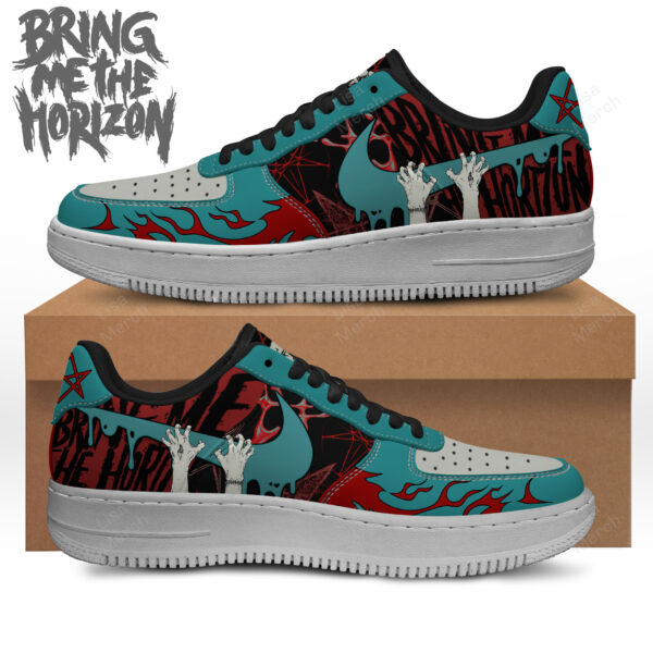 Tubopro Bring Me the Horizon Air Low-Top Sneakers Shoes For Men And Women