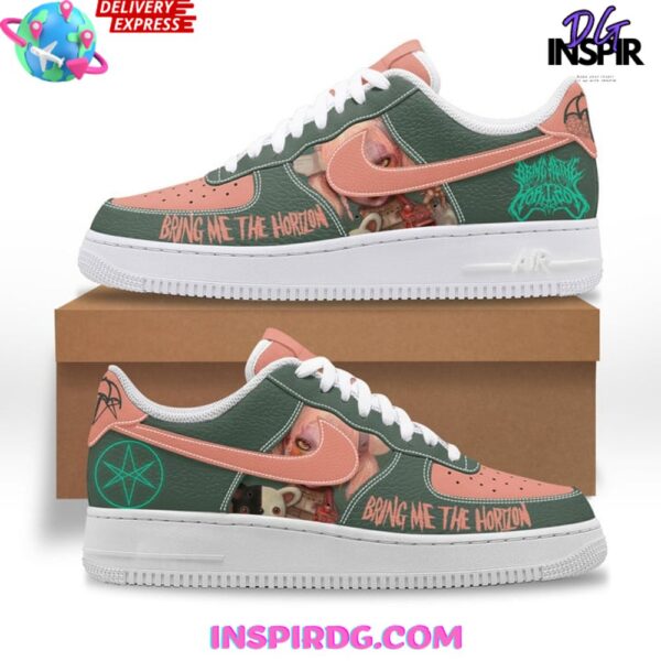 Tubopro Bring Me the Horizon Air Low-Top Sneakers Shoes For Men And Women - Image 2