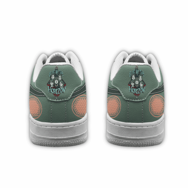 Tubopro Bring Me the Horizon Air Low-Top Sneakers Shoes For Men And Women - Image 2