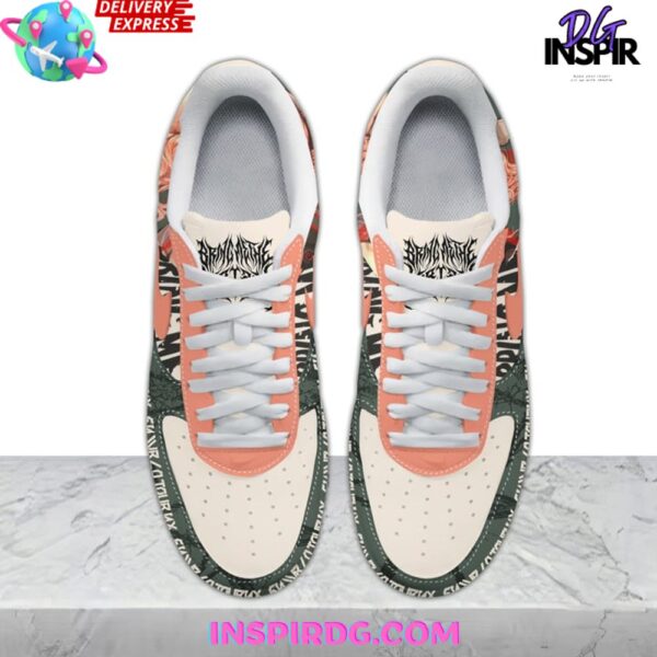 Tubopro Bring Me the Horizon Air Low-Top Sneakers Shoes For Men And Women - Image 4