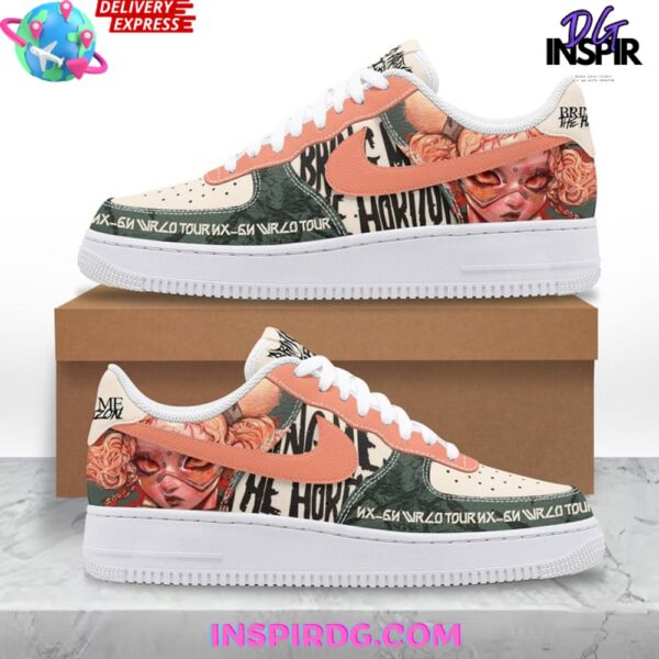 Tubopro Bring Me the Horizon Air Low-Top Sneakers Shoes For Men And Women - Image 2