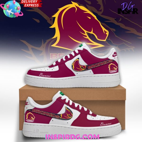Tubopro Brisbane Broncos Air Low-Top Sneakers Shoes For Men And Women