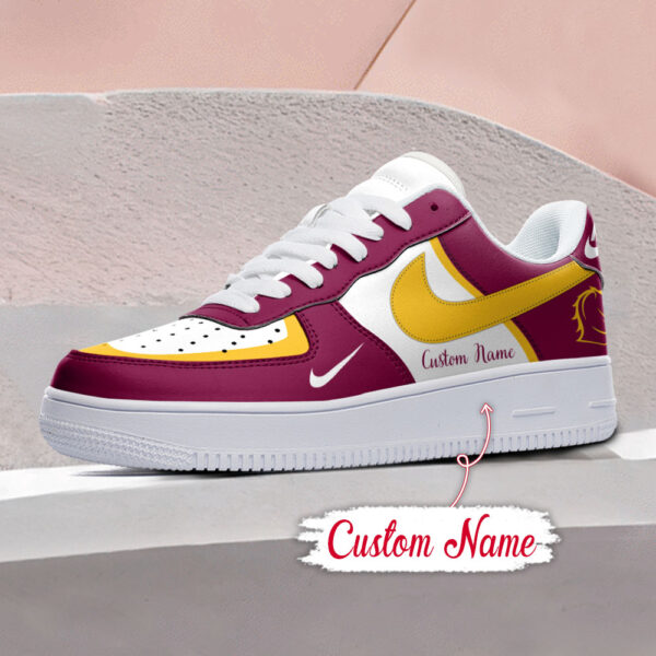 Tubopro Brisbane Broncos Air Low-Top Sneakers Shoes For Men And Women - Image 3
