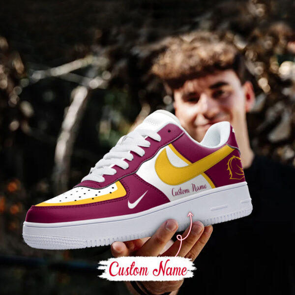 Tubopro Brisbane Broncos Air Low-Top Sneakers Shoes For Men And Women