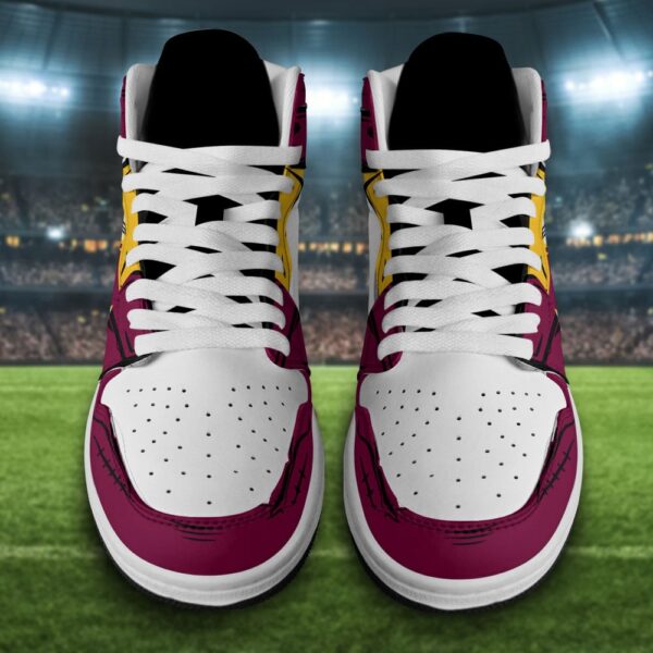 Tubopro Brisbane Broncos AJ1 High Sneakers Shoes For Men And Women - Image 2