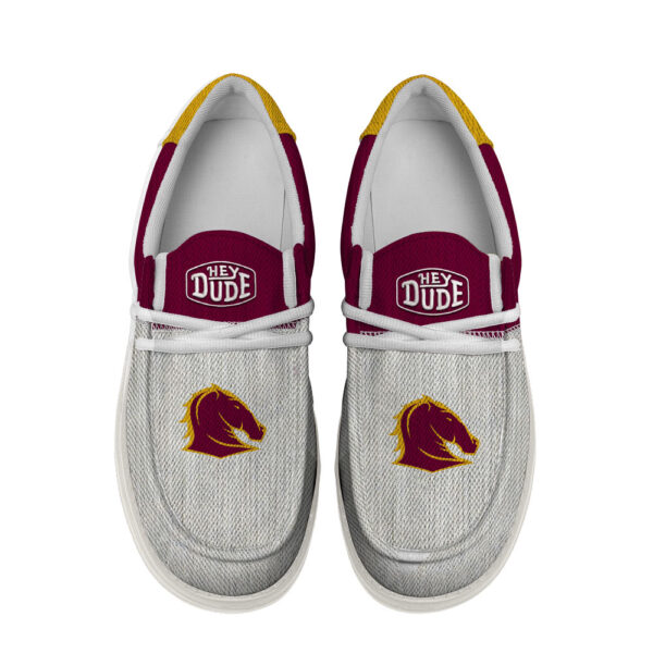 Tubopro Brisbane Broncos Personalized Hey Dude Shoes For Men And Women - Image 4