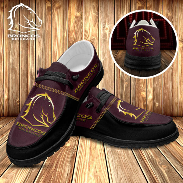 Tubopro Brisbane Broncos Personalized Hey Dude Shoes For Men And Women